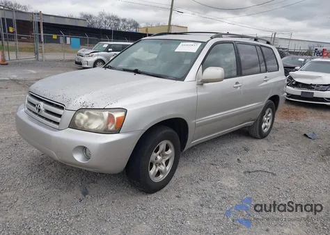 2005 Toyota Highlander из США, поврежденный, VIN JTEGD21A250115806
